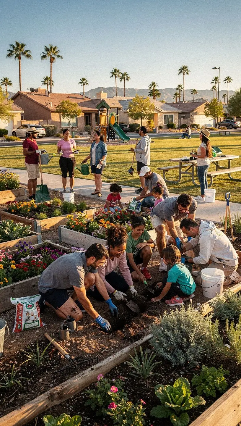 Community members playing board games at a local club.