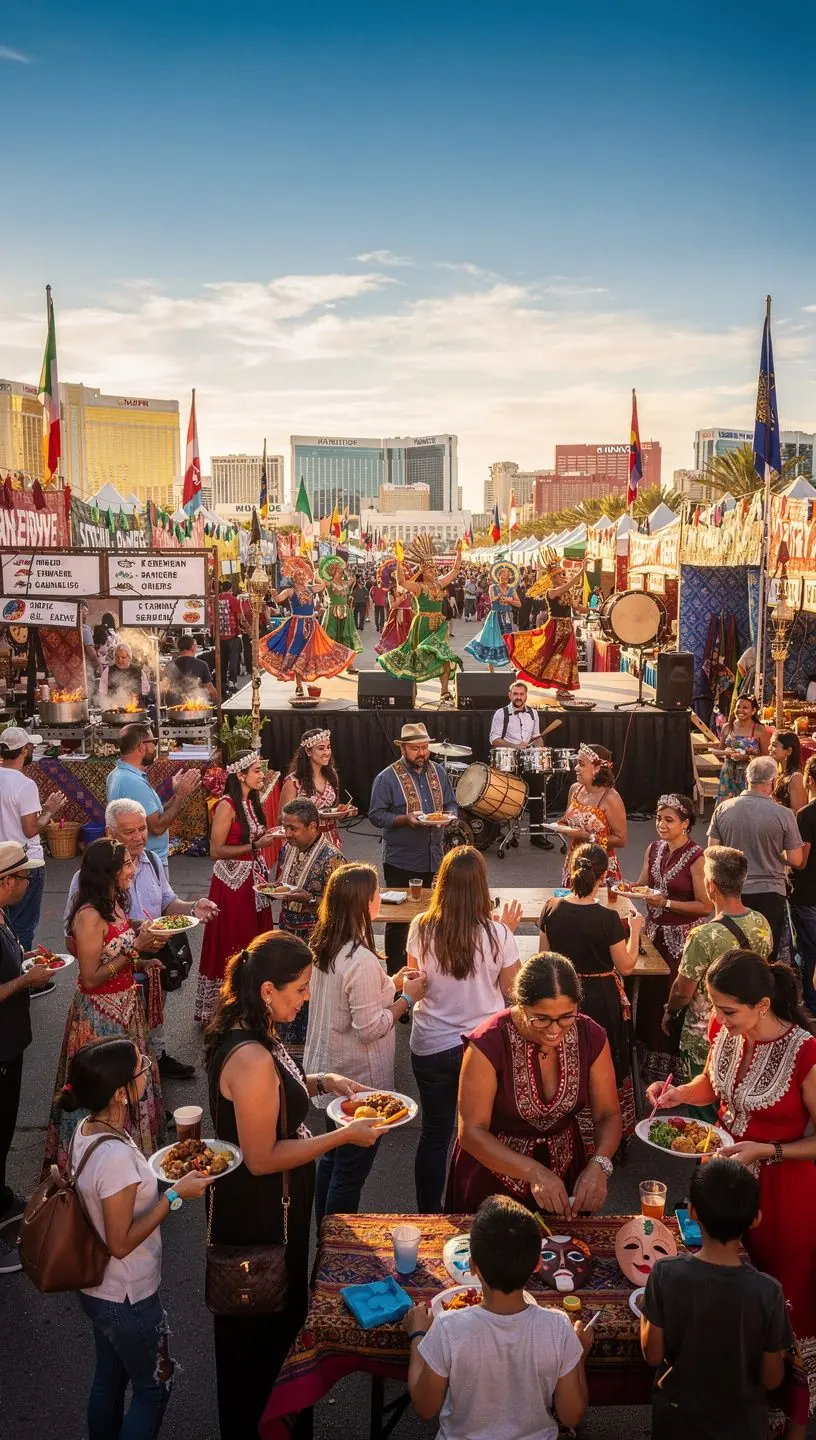 Local musicians performing at community event venue