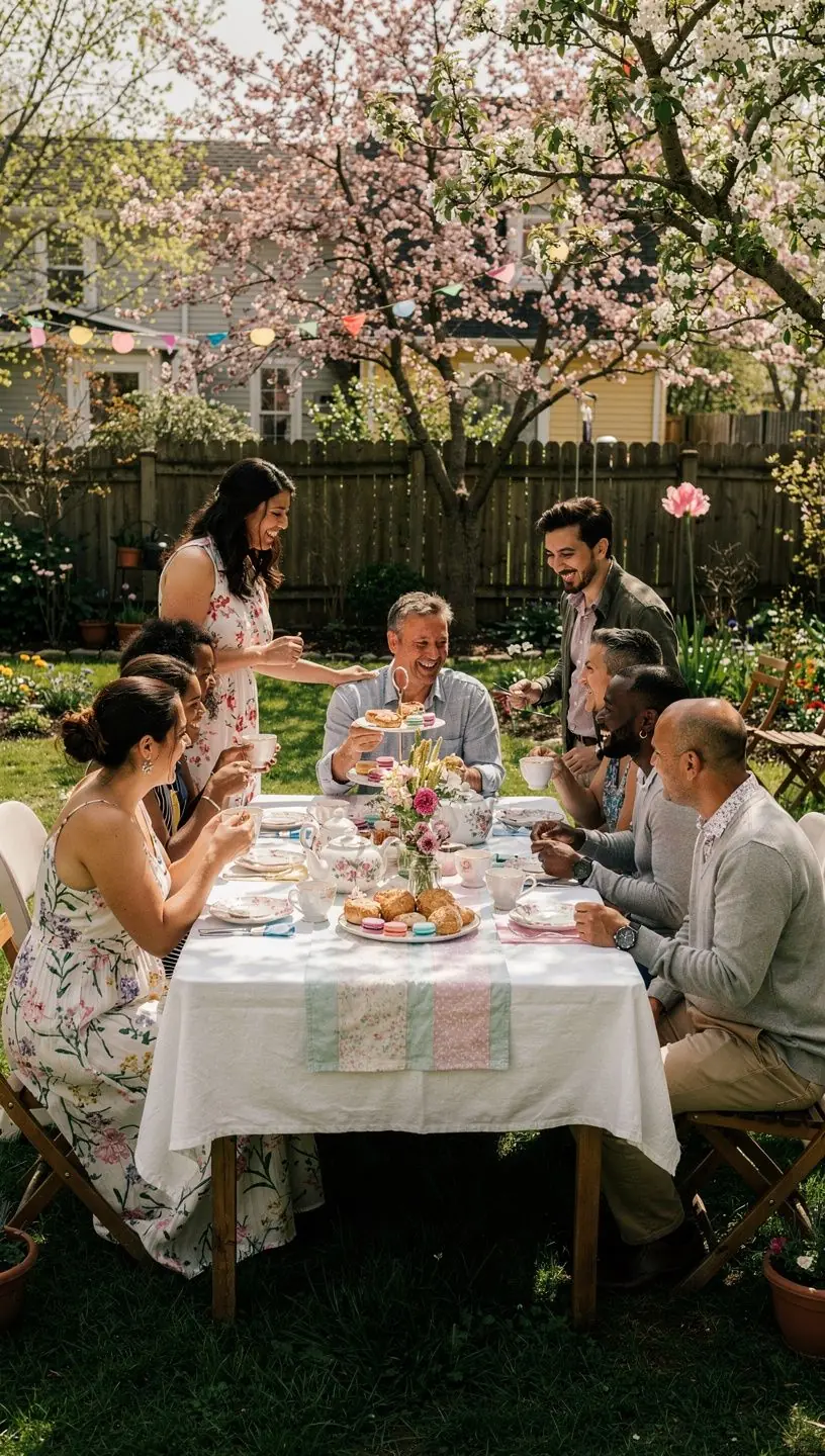 Weekly music jam session in local neighborhood.